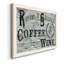 «Rise Shine Wine», reproduction d'art textuel sur toile-331303365-331303375