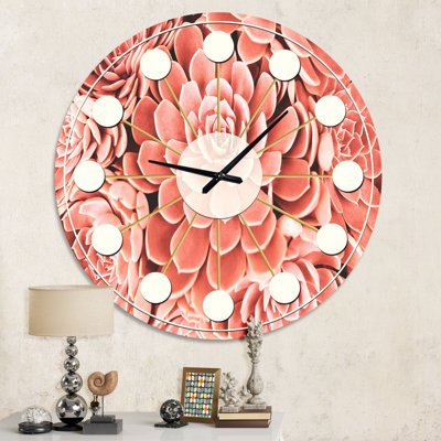 Horloge murale Coral