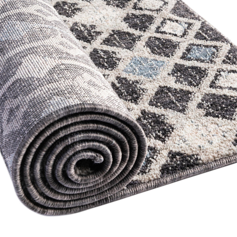 Barnkine Geometric Indoor Rug, Rectangle 10' x 13'