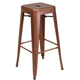 Counter Stool with Metal Frame