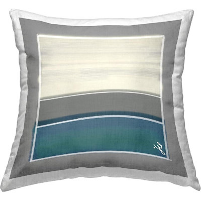 Polyester Throw Square Pillow Cover & Insert