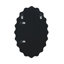 Miroir mural ovale de forme irrégulière, de forme irrégulière, de 23 po x 35 po Juwanda Mirror