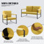 Chaise d'appoint à structure en métal-132588718