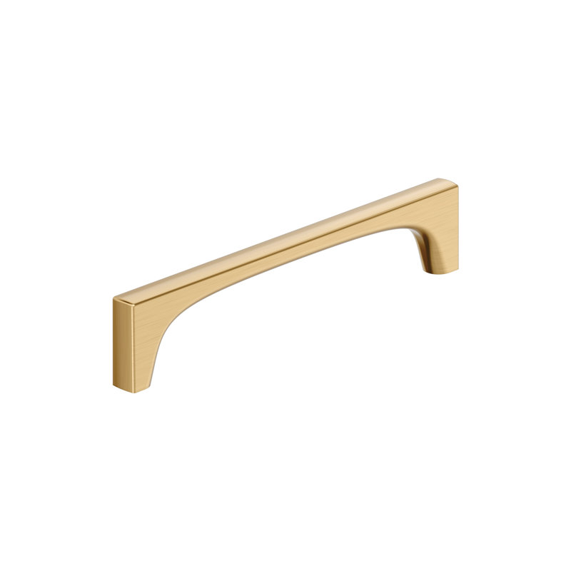 Merced Center-to-Center Cabinet and Furniture Pull, 6 5/16", Champagne Bronze