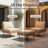 3-Piece Premium Wicker Patio Sofa Set With Coffee Table-820506462