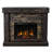 45" Electric Fireplace With Mantel
