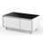 Modern Smart Coffee Table With Built-In Fridge, Bluetooth Speaker, Wireless Charging, Touch Control Panel, USB Ports, Outlet Protection, Atmosphere