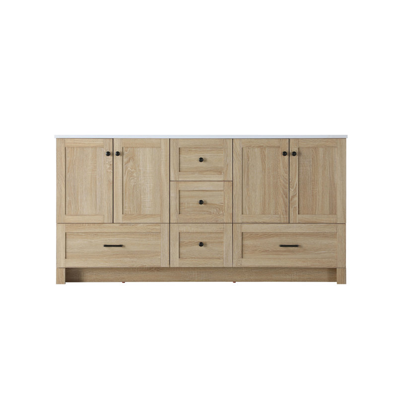 Soma 66 inch Double Bathroom Vanity_Farmhouse / Country_VF2866, Mango Wood