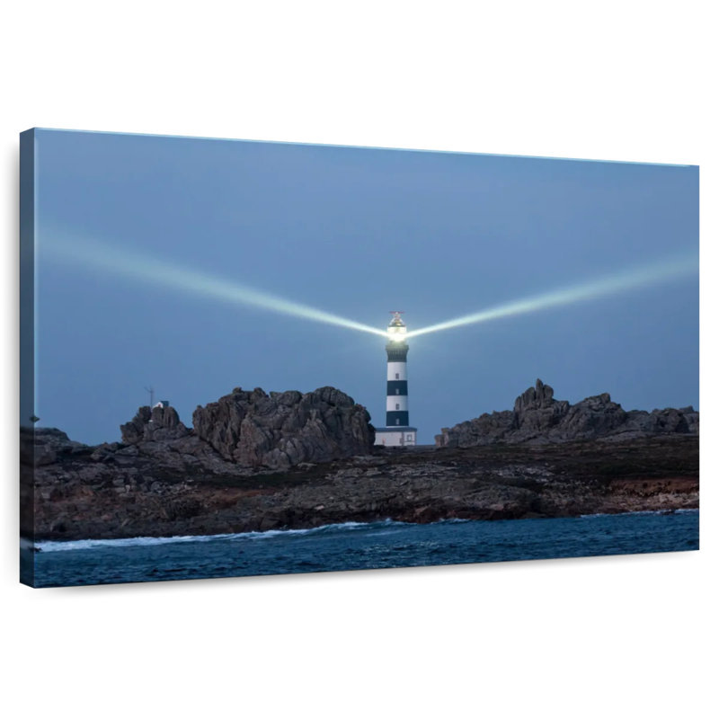 Aletra Creach Point Lighthouse, 26" H x 39" W