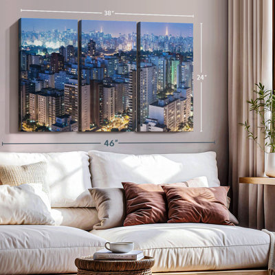 "SAO PILOO Twilight Glow" sur toile
