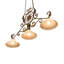 54" Long Christabel 3 Light Oblong Island Pendant