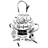 No Pattern Bib Apron
