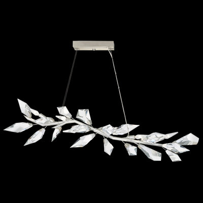 Luminaire suspendu linéaire unique à 6 lumières Foret