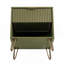 Table de chevet vert olive-133672232