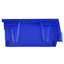 12 bacs de rangement empilables bleus / rouges, 9,65 x 4,33 4,53 po, pour le garde-manger et l'organisation de la chambre