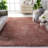 Bevan Luxe Shag Hand Tufted Performance Solid Color Rug-44946623