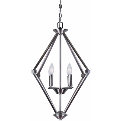 Lustre géométrique 4 lumières Magdalene
