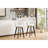 2Pcs Counter Height Bar Stools - Upholstered Seats, 360 Swivel, Velvet Fabric, Metal Legs, 26" Seat Height, Beige, Suited For Home & Kitchen Island Of 2 Swivel Chairs, Enhance Interior-2147176384