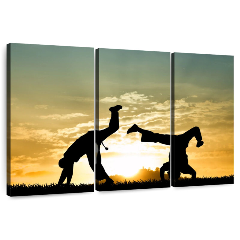 Capoeira au crépuscule