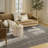 Ebern Designs Reimann Grey Multicolor Modern Indoor Rug-2046665489