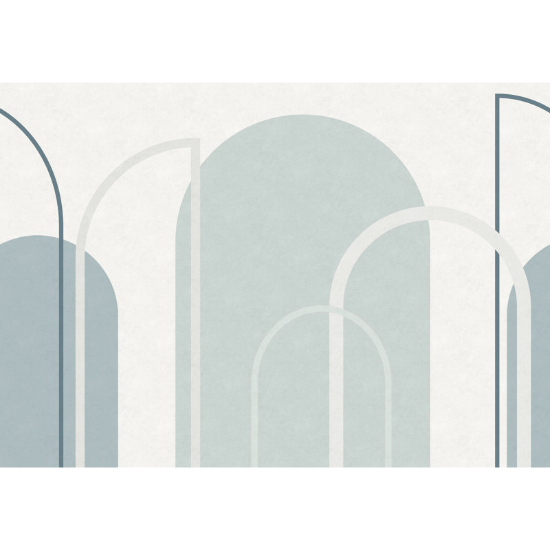 Superfresco Easy Linear Arch Print To Order Mural, Blue