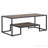 Coffee Table, Idella Rustic Oak & Black Finish