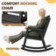 Outdoor Hdpe Rocking Chair For Deck, Patio, Balcony-1194441265