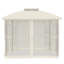 Cascia Powder Coated Steel Gazebo-1889215934