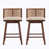 Beige/Dark Walnut