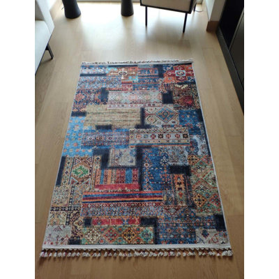 Toscana Performance Washable Abstract Indoor / Outdoor Rug