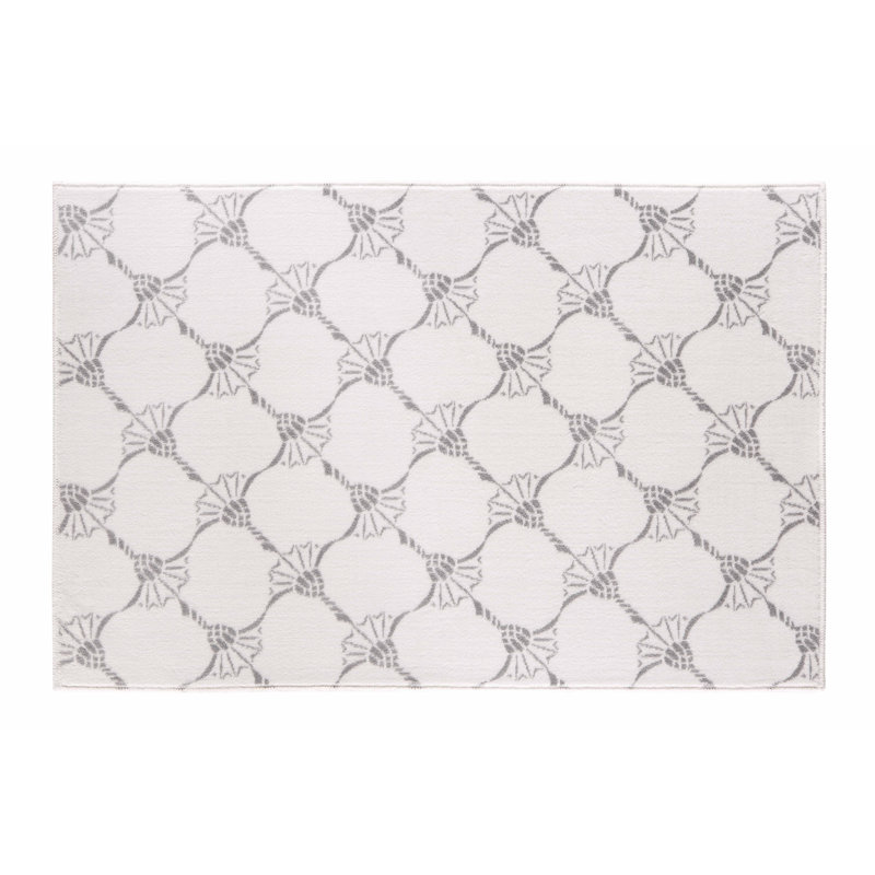 Repetition Bath Mat, White, 70 x 120cm