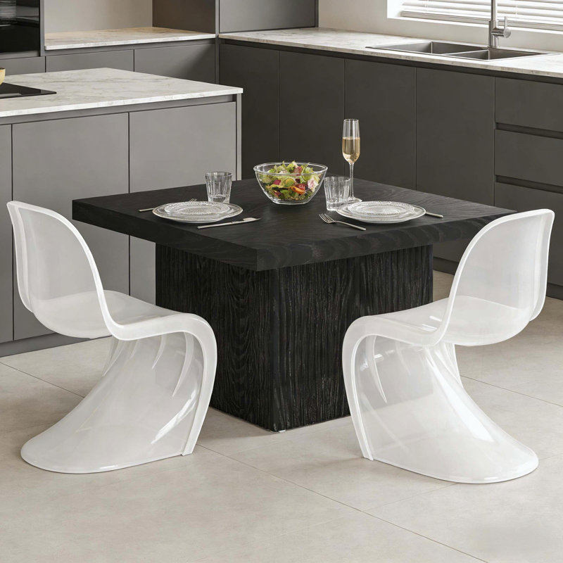 Table basse carrée avec design Mid-Century