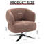 Fauteuil pivotant Cuddle-1852234195
