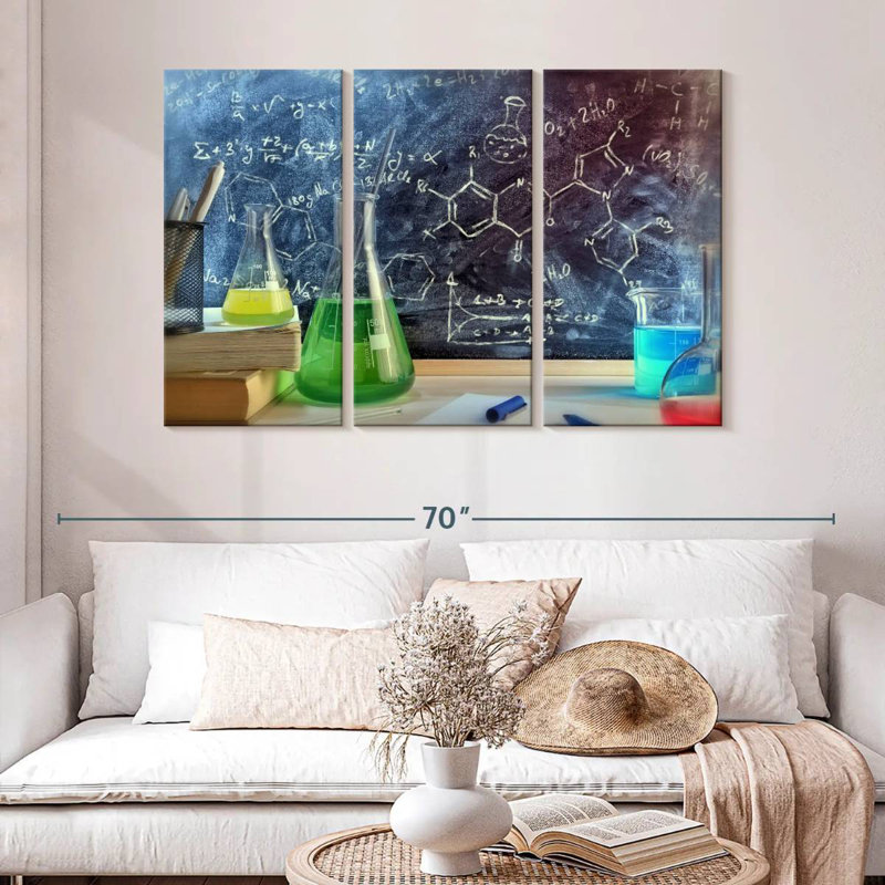 Keiri Chemistry Lesson, 32" H x 50" W