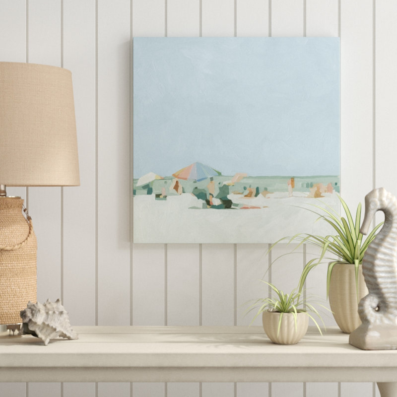 Summer Palette I by Emma Scarvey - Wrapped Canvas Painting, 51cm H x 51cm W