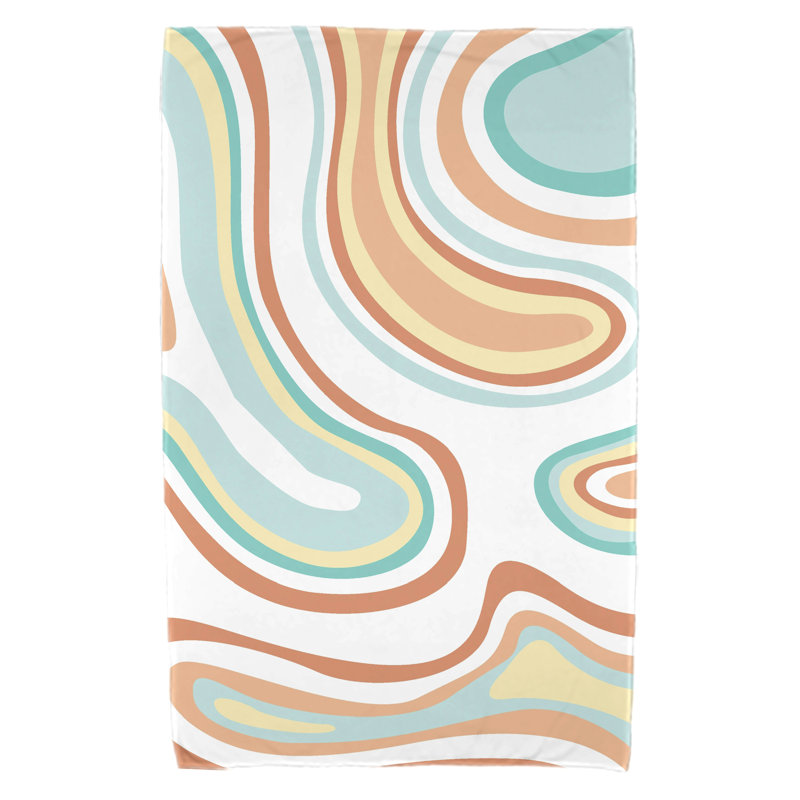 Serviette de plage Whitbeck Agate, Corail