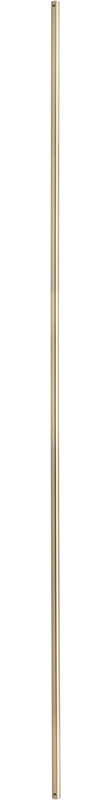 Tige filetée pour ventilateur de plafond, H 12 po x l 0,75 po x P 0,75 po, Laiton vieilli