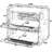 Double Layer Bread Box For Kitchen Counter, Large Capacity Wooden Bamboo Bread Storage Container With Acrylic Window, Stackable Bread Holder And Organizer