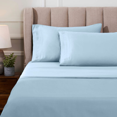 Bowning Simba Egyptian Cotton Deep Pocket Solid Luxury 1000 Thread Count Sheet Set