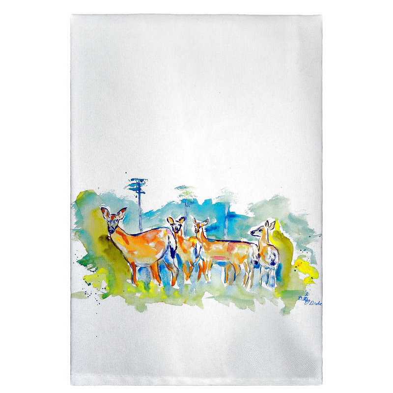 Serviette de cerf à main Zooey