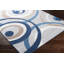 Tapis abstrait gris clair / bleu / brun Adedamola-365342336