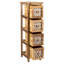 Sperazza 22cm W Solid Wood Bedside Table