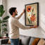 Daisy Specimens Study Botanical - Framed Print-1961904167-1961904187