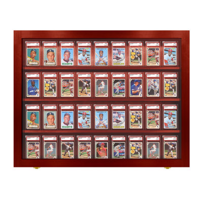 Présentoir à cartes de sport PENNZONI, pour 36 cartes de jeu et de sport classées PSA