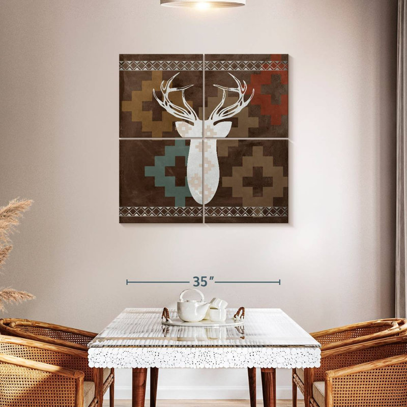 Brampt Deer Rack, 38" H x 38" W