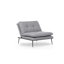 Fauteuil convertible en lin touffeté 35,43 po Sibury-1258343702