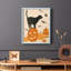 «Pumpkin Patch Cats I», reproduction encadrée - bois massif-1128081255-1128081252