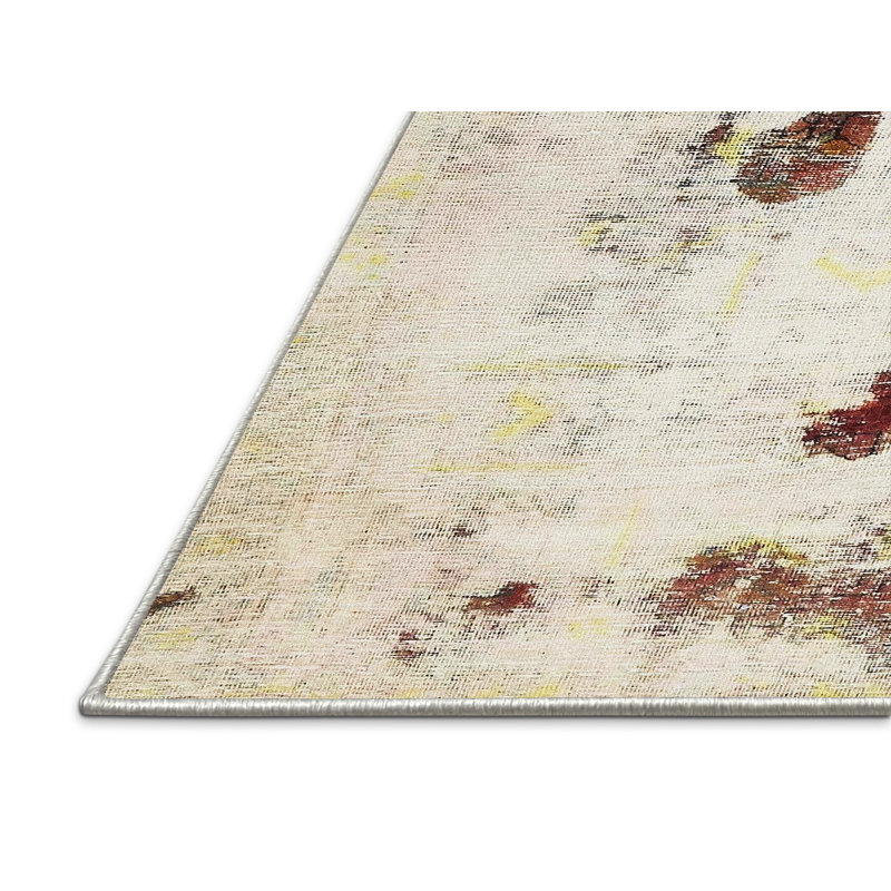 Abstract Indoor Rug, Rectangle 5' x 7'