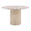 Nyla 48" Wide Mango Wood Dining Table, Light Natural