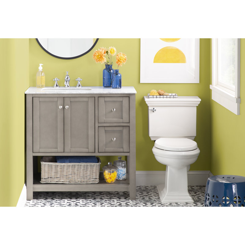 Robinet de salle de bain espacé Kingston, Chrome poli
